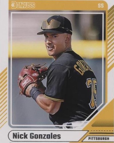 2024 Nick Gonzales Panini Donruss BASEBALL #24 Pittsburgh Pirates