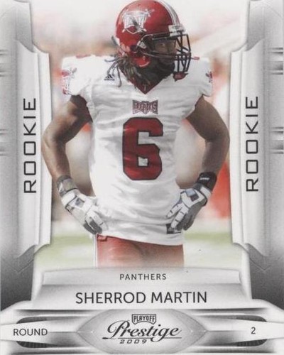 2009 Playoff Prestige Sherrod Martin #198
