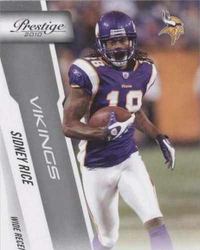 2010 Playoff Prestige Sidney Rice #112