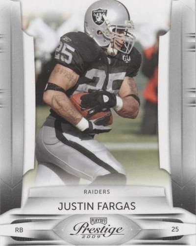 2009 Playoff Prestige Justin Fargas #71