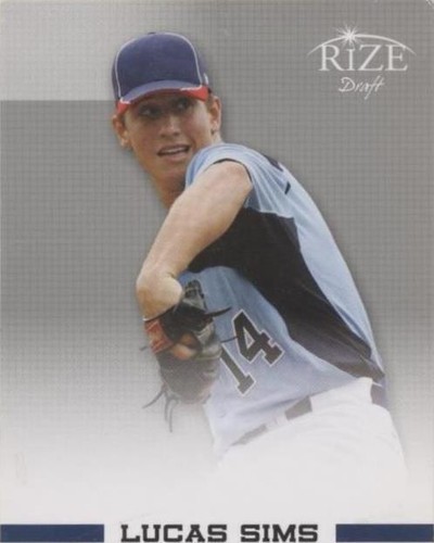 2012 Leaf Rize Draft - Lucas Sims #82