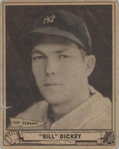 1940 Play Ball Bill Dickey #7 SGC 4.5 “VG-EX+” New York