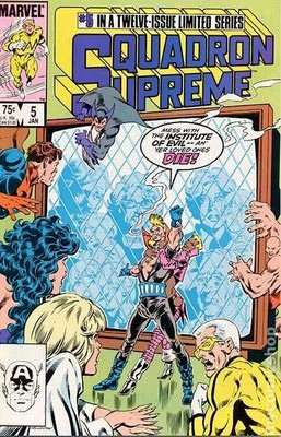 Squadron Supreme #5 FN/VF 7.0 1986 Stock Image