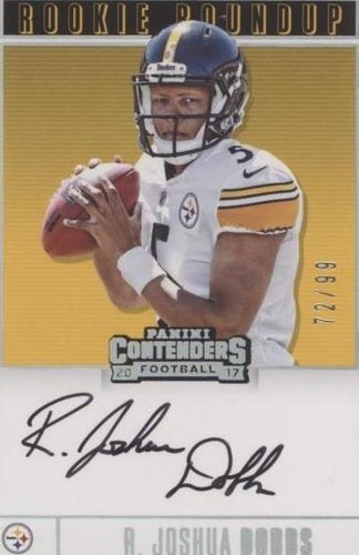 2017 Panini Contenders R. Joshua Dobbs #RR-JD