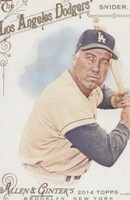 2014 Topps Allen & Ginter's - Duke Snider #261