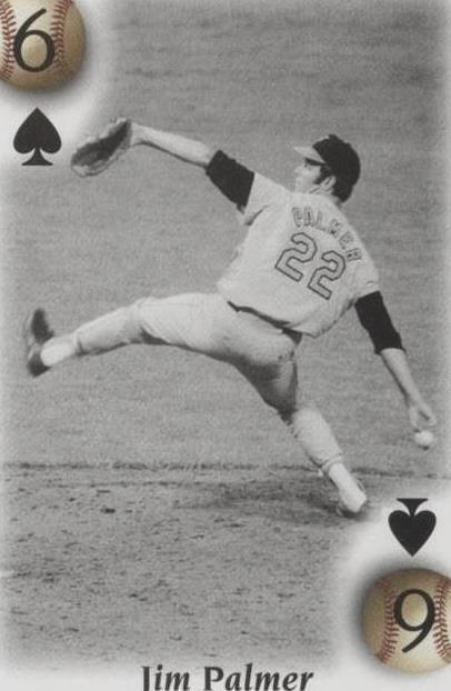 2000 U.S. Playing Card All-Century Team - Jim Palmer #6S