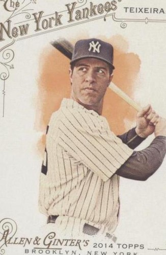 2014 Topps Allen & Ginter's - Mark Teixeira #248