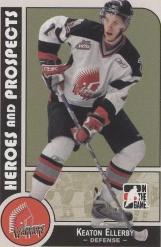 2008-09 In the Game Heroes and Prospects - Keaton Ellerby #72