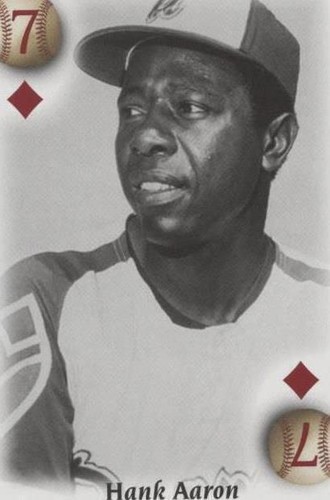 2000 U.S. Playing Card All-Century Team - Hank Aaron #7D