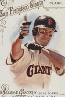 2014 Topps Allen & Ginter's - Will Clark #284