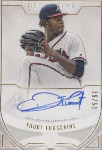 2019 Topps Definitive Collection - Touki Toussaint #DRA-TTO