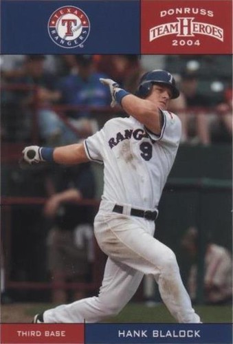 2004 Donruss Team Heroes - Hank Blalock #415