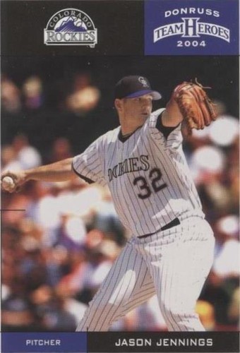 2004 Donruss Team Heroes - Jason Jennings #133