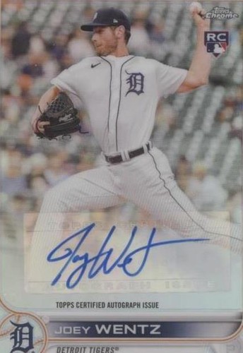 2022 Topps Chrome Update Series - Joey Wentz #AC-JWE