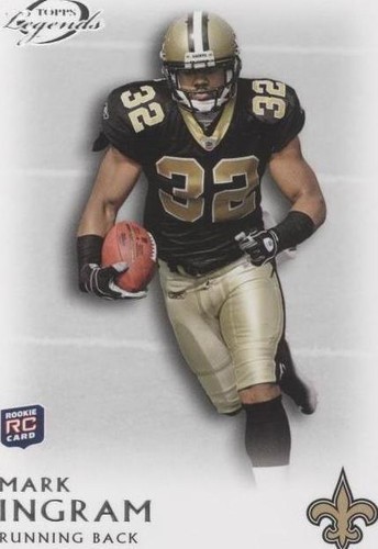 2011 Topps Gridiron Legends Mark Ingram #45
