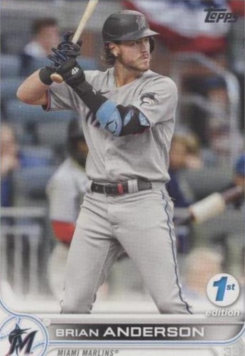 2022 Topps Series 1 1st Edition - Brian Anderson #19