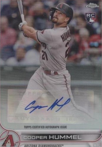 2022 Topps Chrome Update Series - Cooper Hummel #AC-CH