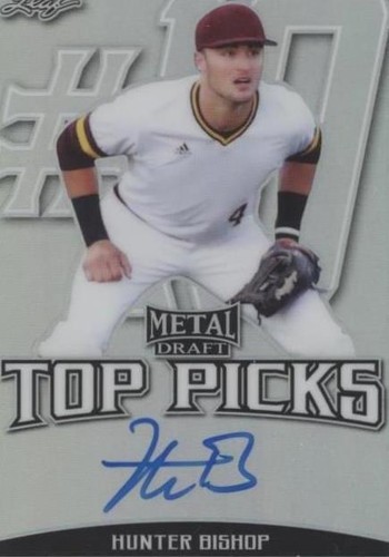 2019 Leaf Metal Draft - Hunter Bishop #TP-HB1