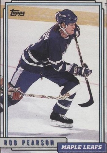 1992-93 Topps - Rob Pearson #168