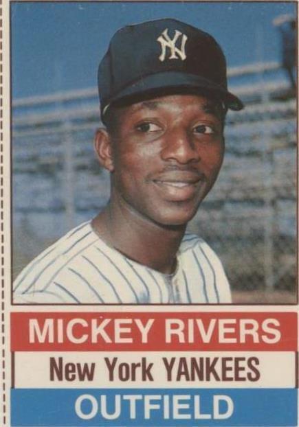 Hostess All-Star Team 1976 - Mickey Rivers #102