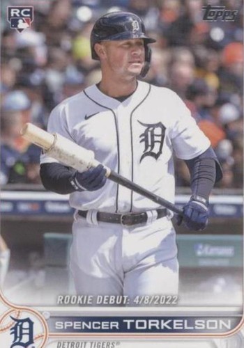 Spencer Torkelson RC Lot! 2022 Topps Update US20 and Rookie Spencer Torkelson RC Lot! 2022 Topps Update US20 and Rookie