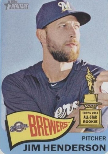2014 Topps Heritage - Jim Henderson #292