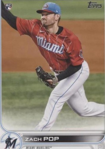 2022 Topps Series 1 - Zach Pop #108