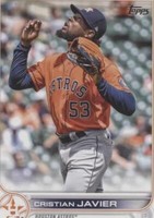2022 Topps Series 1 - Cristian Javier #211