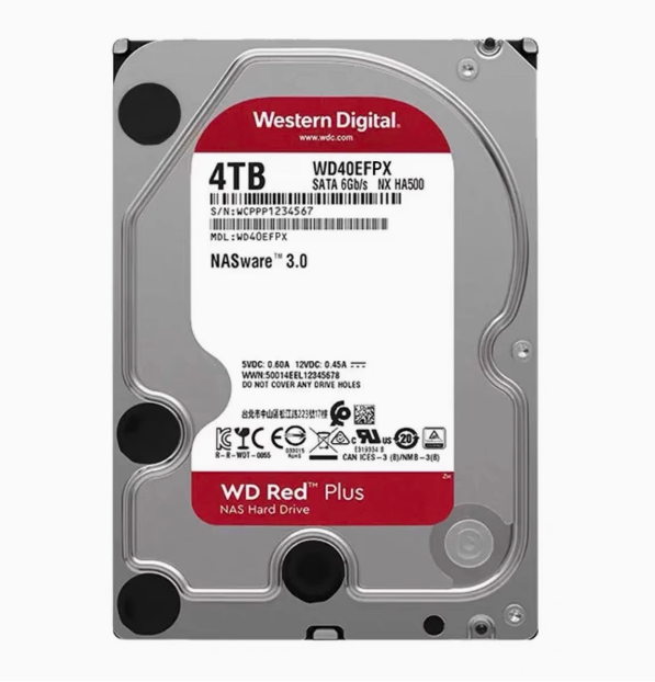 Western Digital WD40EFZX（3.5 HDD 4TB） Western Digital Red Plus WD40EFPX/WD40EFZX 4TB 3.5