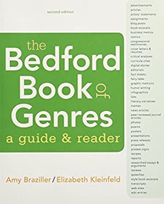 The Bedford Book of Genres: A Guide and Reader Paperback