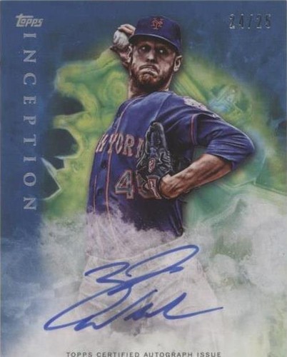 2017 Topps Inception - Zack Wheeler #BSA-ZW