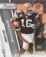 2010 Playoff Prestige Josh Cribbs #49