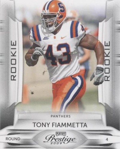 2009 Playoff Prestige Tony Fiammetta #126