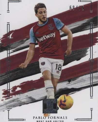 2020-21 Panini Impeccable Premier League Auto Card : Thibaut