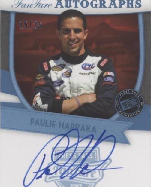 2012 Press Pass Fanfare - Paulie Harraka #FF-PH