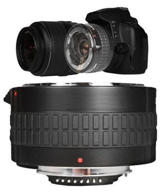 2X TELECONVERTER FOR AF-S DX NIKKOR 18-140mm f/3.5-5.6G ED VR MAKES INTO 36-280m
