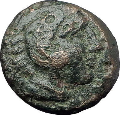 PHILIPPI in MACEDONIA 356BC Hercules Tripod Authentic Ancient Greek Coin i61819