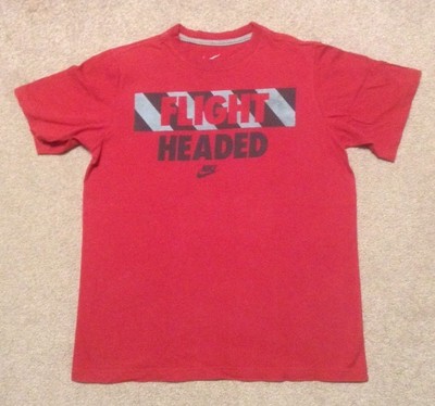 Nike Boys Graphic TShirt  Red  Size  L