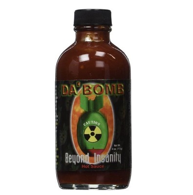 Da Bomb Beyond Insanity Hot Sauce 4oz Bottle