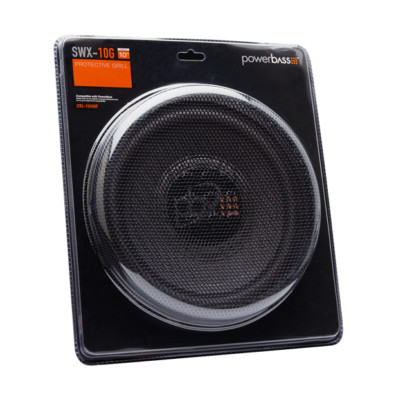 Powerbass SWX-10G 10'' Black Steel Mesh Grill for 2XL & 3XL Series Subwoofers