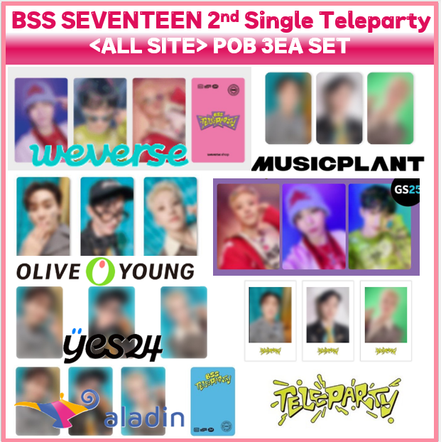 POB 3EA SET] SEVENTEEN BSS POB Official Photocard / 2nd