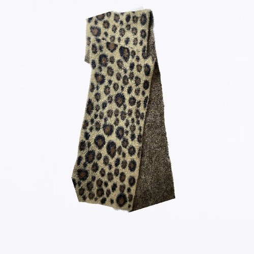 スカーフ [YEGG] Leopard Scarf & Top Animal Print Scarf w/Eyelash Fringe Asst 3 Pattern