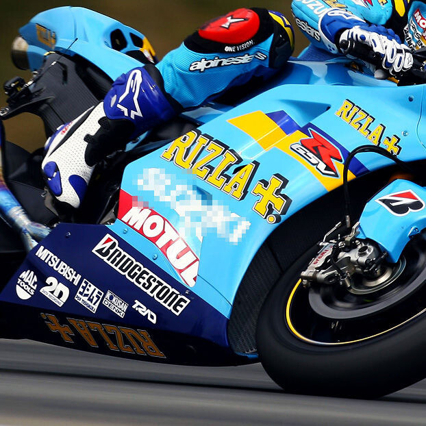 RIZLA Moto GP Repair Sticker SET for SUZUKI GSV-R Race