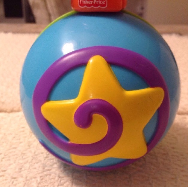 Fisher Price Go Baby Go! Crawl-Along Musical Ball - M4045, Fun Tunes & SFX