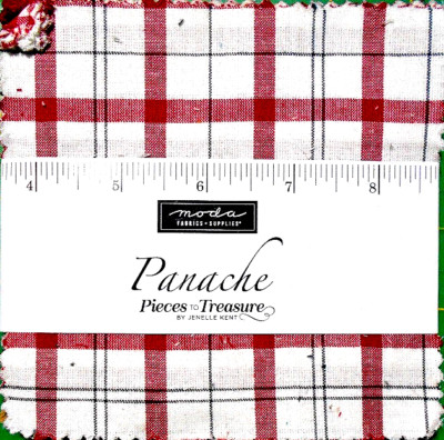 MODA  FABRICS ''PANACHE'' HOME SPUN  CHARM PACK  BTCP