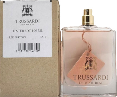 Trussardi Delicate Rose Eau De Toilette Spray Women 3.4 Oz / 100ml Discontinued!