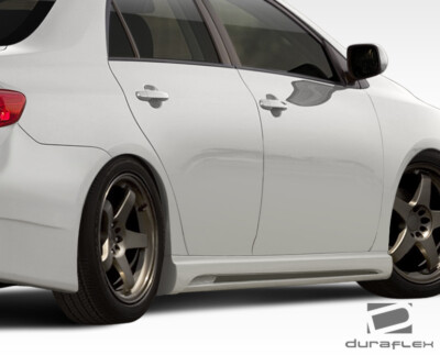 09-13 Toyota Corolla W-1 Duraflex Side Skirts Body Kit 108399