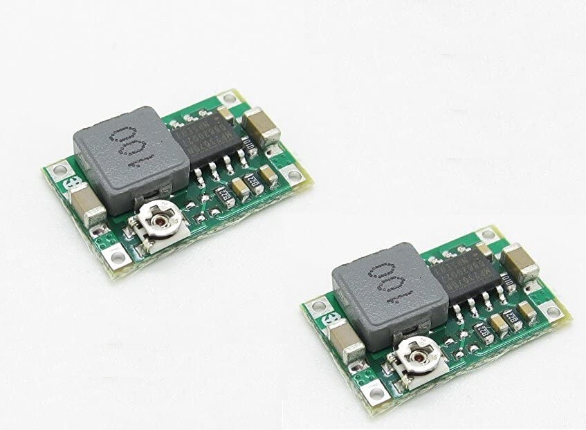 2pcs Mini360 3A DC Voltage Step Down Power Converter Buck Module 3.3V 5V 9V 12V