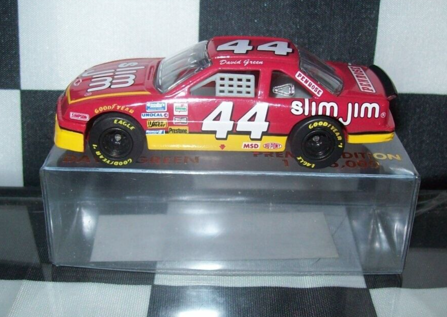 DAVID GREEN #44 SLIM JIM NASCAR RACING CHAMPIONS 1/64 DIECAST CAR