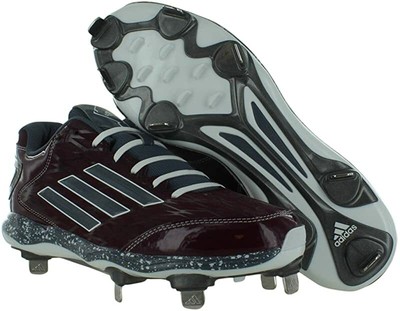 

Мужские бейсбольные бутсы adidas PowerAlley 2, темно-бордовый/оникс, 14 D(M) США, Maroon/onix